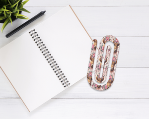 Highland Cow Jumbo Paper Clips TheCraftNook