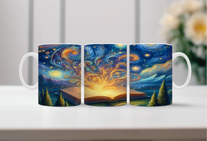 Chapter Sips Book Lover Mug. Two Sizes and Multiple images to choose from. TheCraftNook
