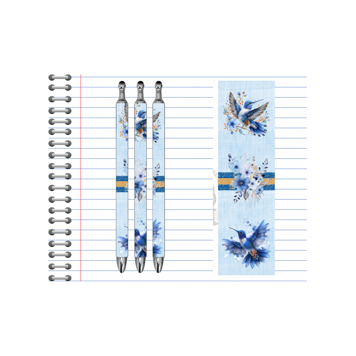 Refillable Pens, Hummingbird Images. Let your writing bloom. 🌸✨multiple options and Images available TheCraftNook