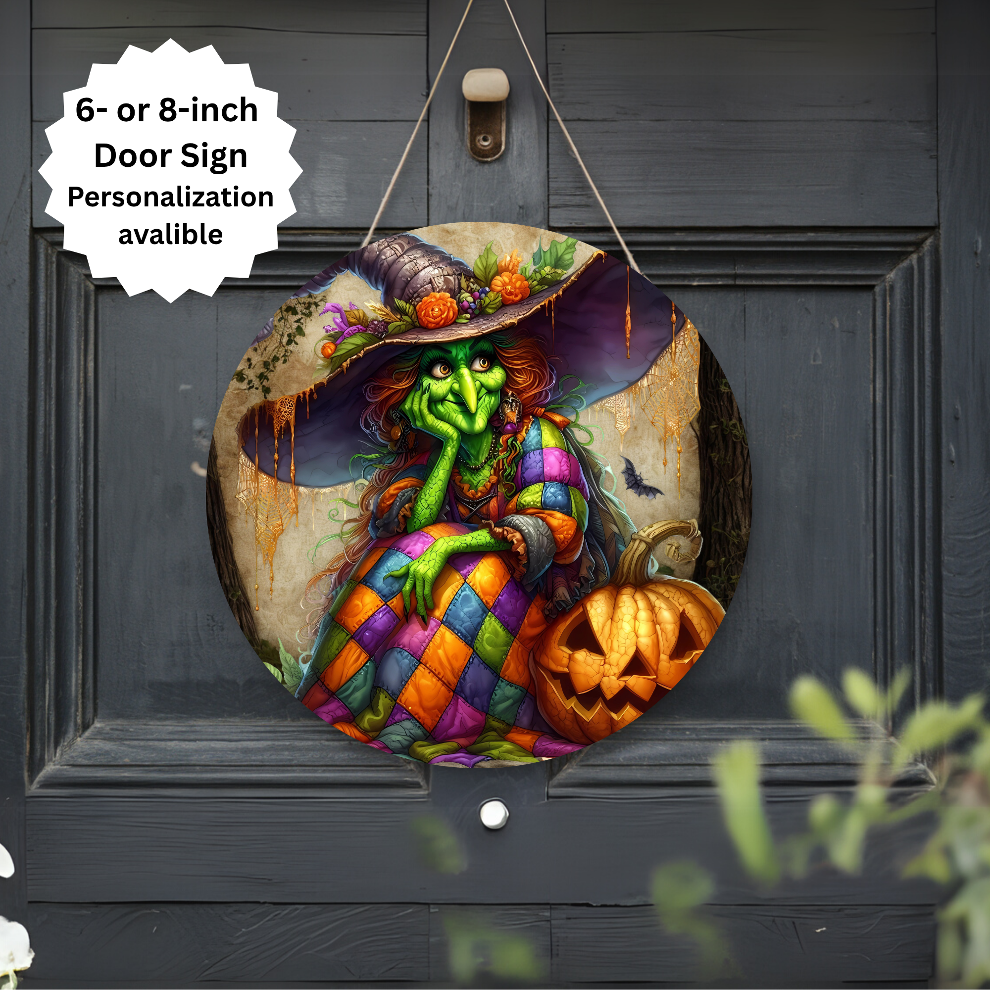 Spooky season Halloween Door signs