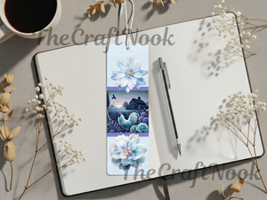 Aluminum Metal Bookmarks, Chicken Images TheCraftNook