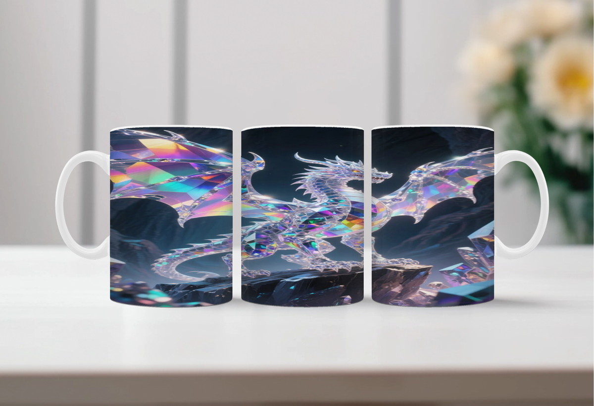 Majestic Dragon Scales Coffee Mug TheCraftNook