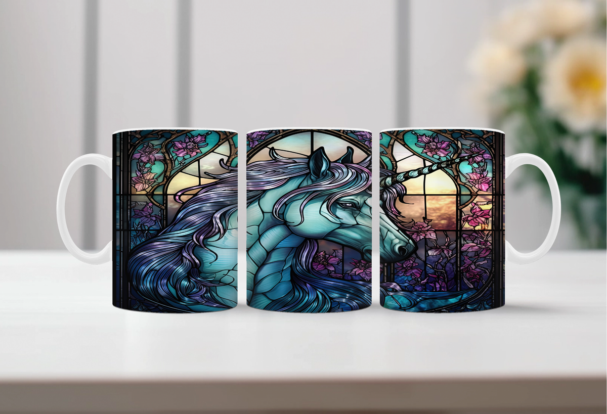 Enchanted Unicorn Mugs TheCraftNook