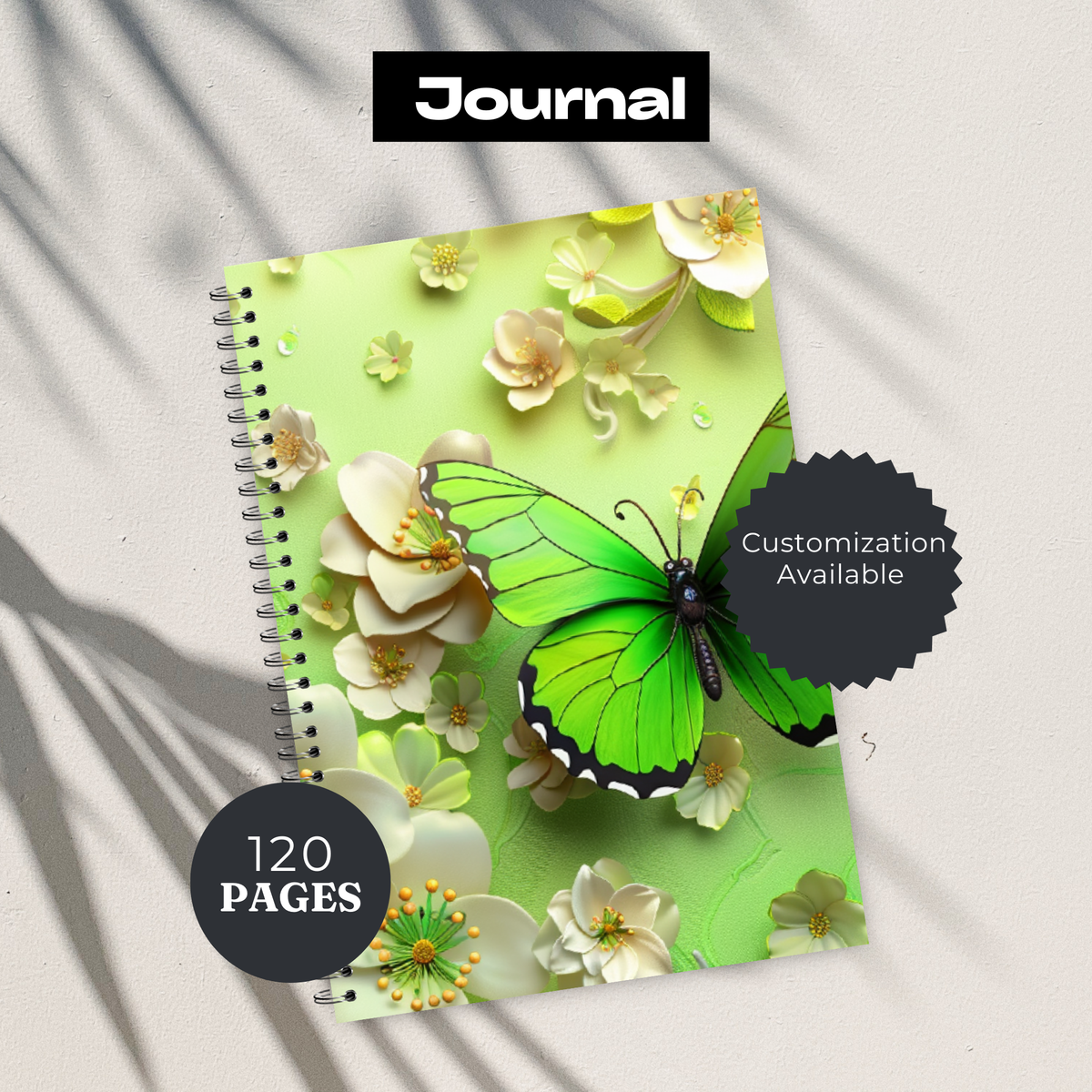 Butterfly Journal TheCraftNook