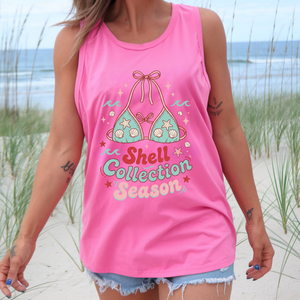 Shell Collection Graphic Tank Top TheCraftNook