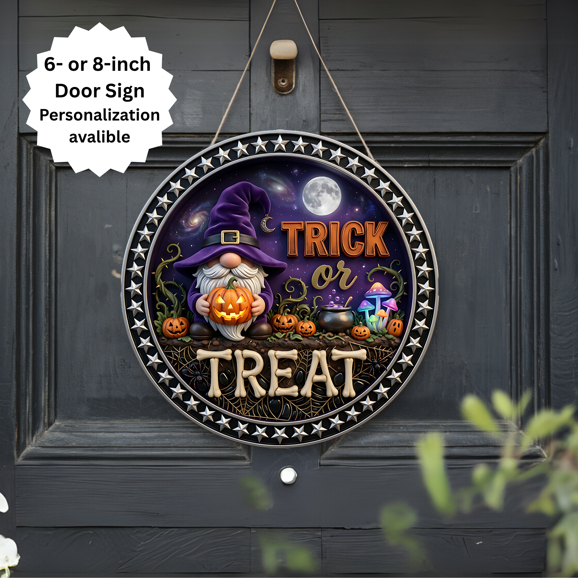 Spooky season Halloween Door signs