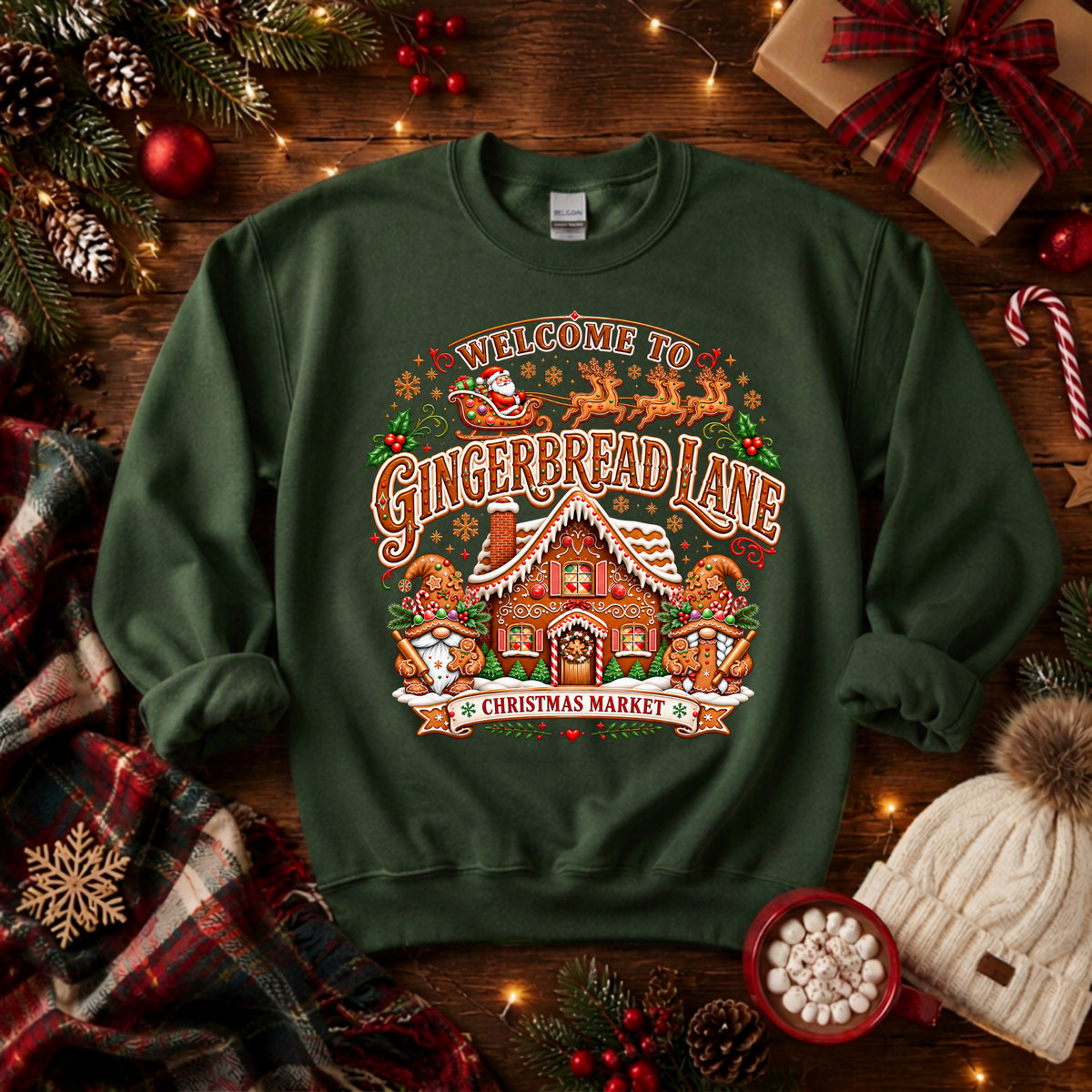 Ginge Lane Sweatshirt TheCraftNook