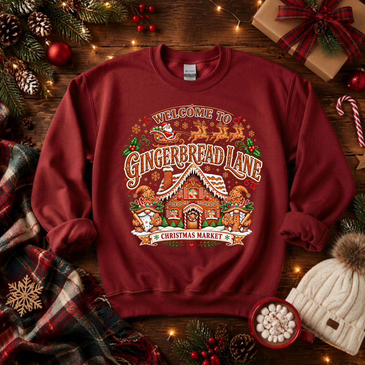 Ginge Lane Sweatshirt TheCraftNook