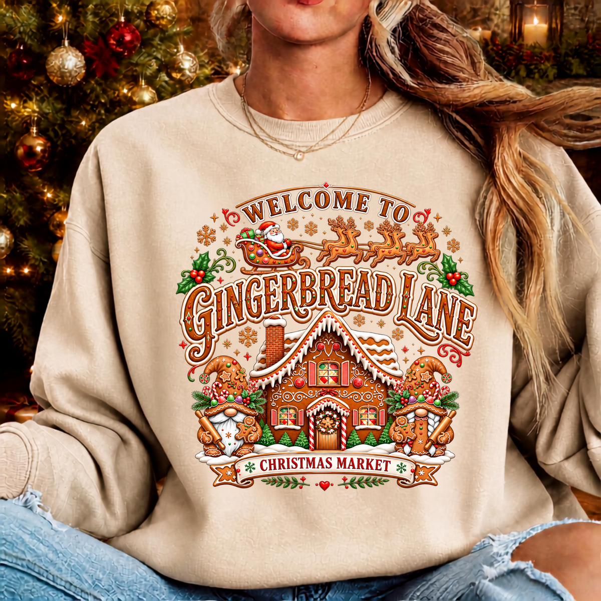 Ginge Lane Sweatshirt TheCraftNook