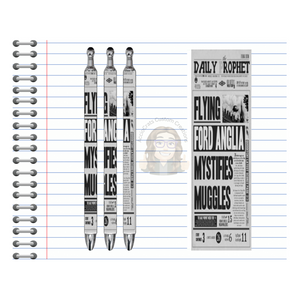 Refillable Pens, Wizard Images. Write with a little magic! ✨🪄Multiple options and Images available. TheCraftNook