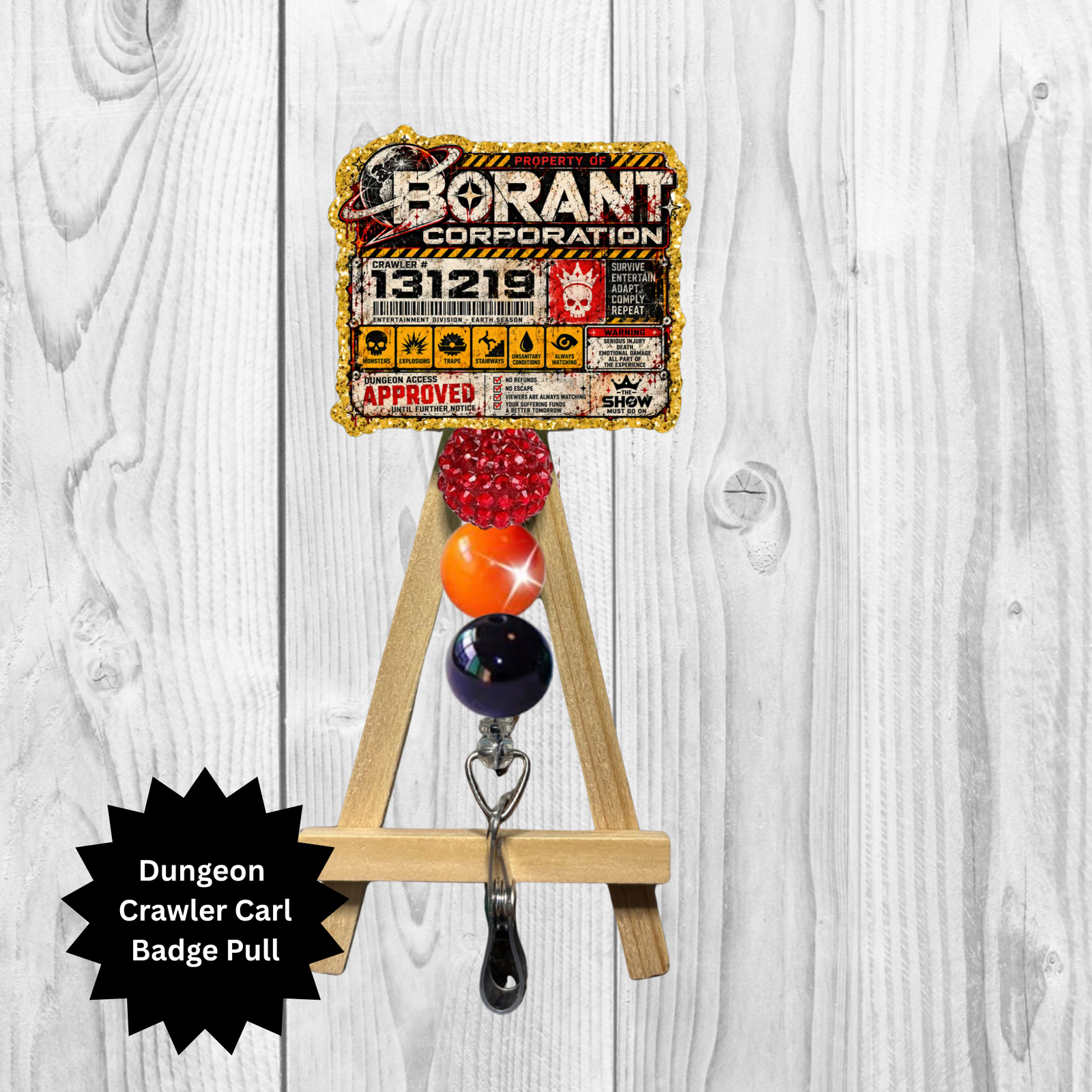 DCC Borant CO. Badge Pull TheCraftNook