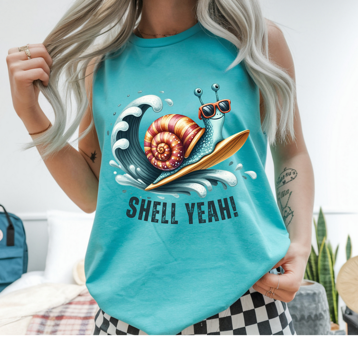 Shell Yeah Tank Top TheCraftNook