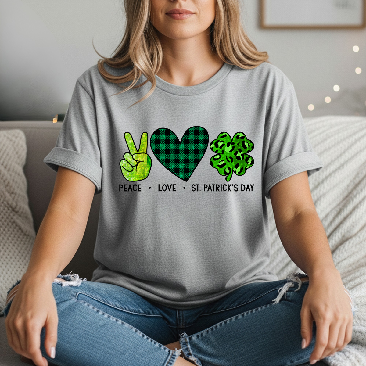 Peace Love St Patty TheCraftNook