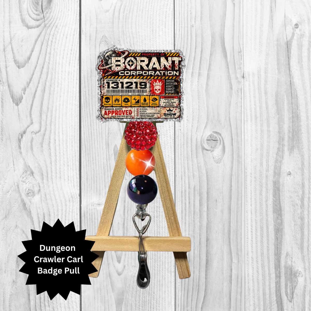 DCC Borant CO. Badge Pull TheCraftNook