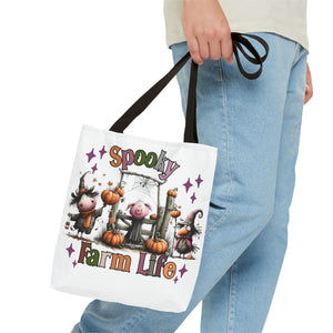 Spooky Farm Life Tote Bag Printify