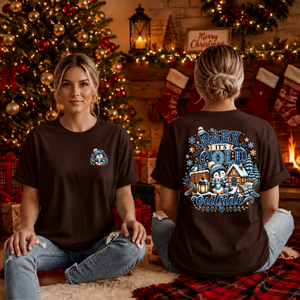 Baby its Cold Outside T-Shirt Pocket and Back Graphic TheCraftNook
