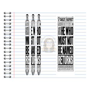 Refillable Pens, Wizard Images. Write with a little magic! ✨🪄Multiple options and Images available. TheCraftNook
