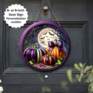 Spooky season Halloween Door signs TheCraftNook