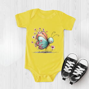 Butterfly Whimsy Baby Onesie TheCraftNook