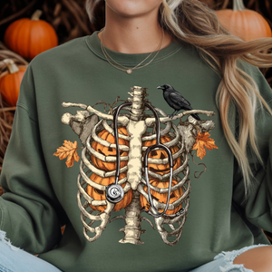 Halloween Anatomy Sweatshirt TheCraftNook