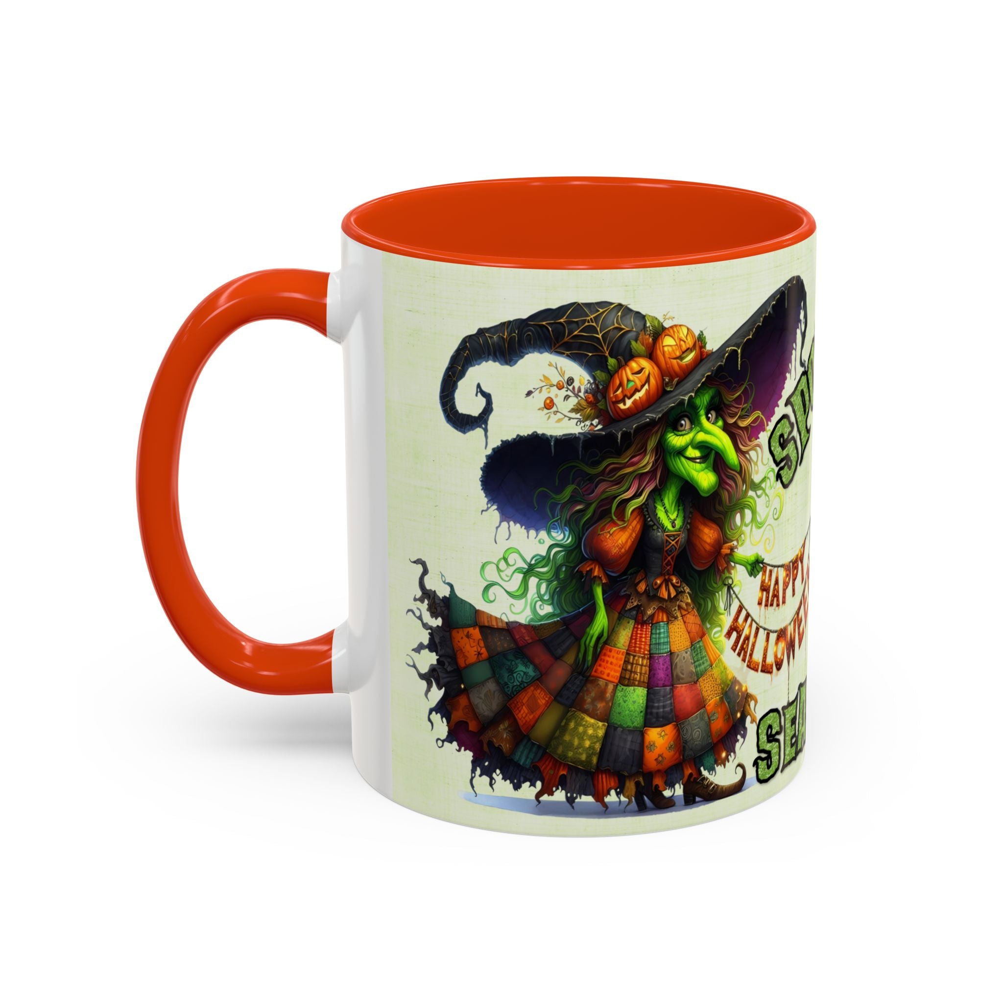 Spooky Season Witch Mug – Halloween 'BeWitched, Fright, Spells' 11oz/15oz