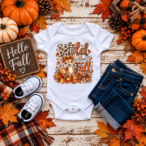 Wild About Fall Baby Bodysuit TheCraftNook