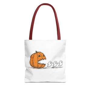 Ghost Snack Tote Printify