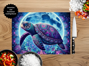 Sea Turtle Cutting Board TheCraftNook