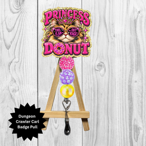 DCC Princess Donut Badge Pull | Dungeon Crawler Carl TheCraftNook