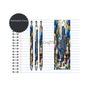 Refillable Pens, Once Upon a Pen – Book Lover Writing Pen. Multiple options and Images available TheCraftNook