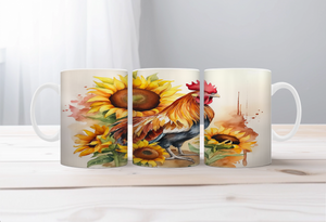 Country Coop Chicken Mug TheCraftNook