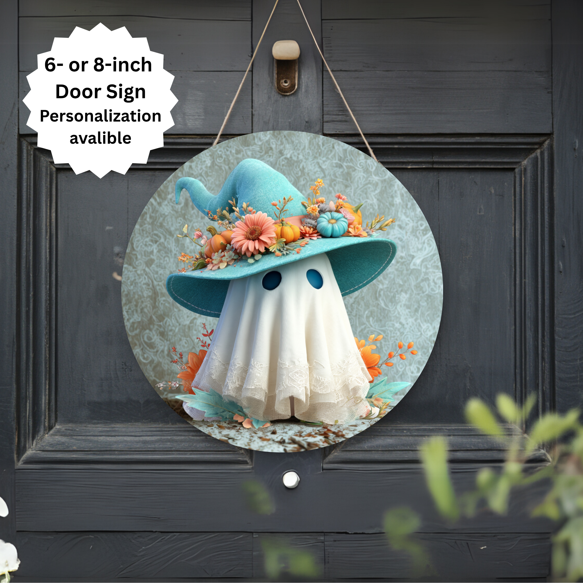 Spooky season Halloween Door signs