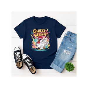 "Guess What? Chicken Butt!" Funny Graphic Tee TheCraftNook
