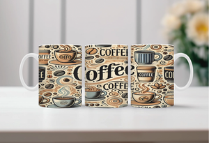 Rise & Grind Coffee Mugs TheCraftNook