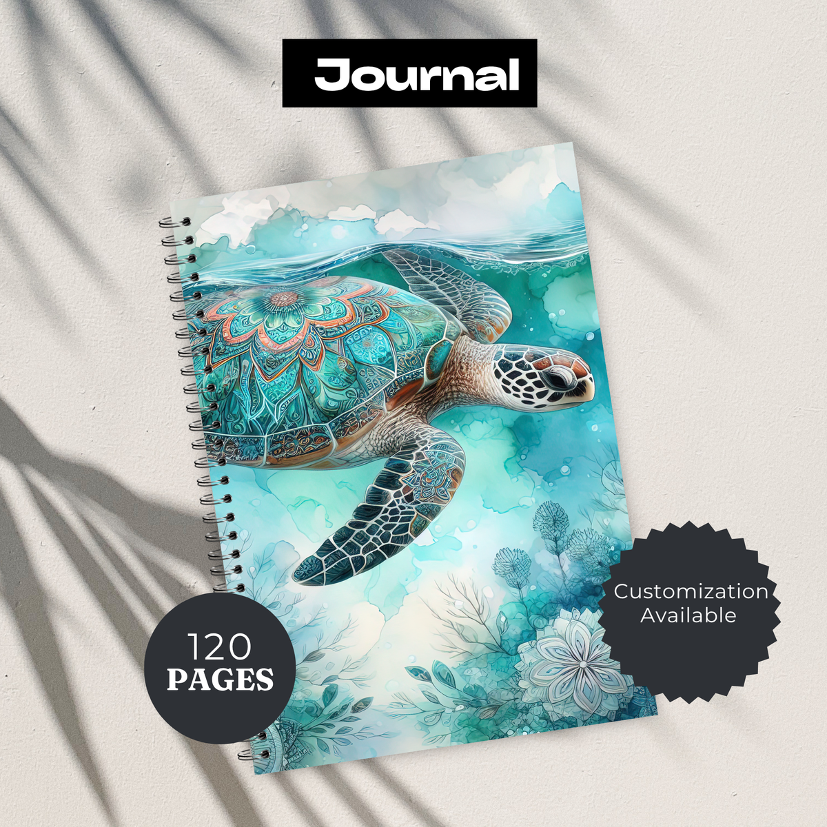 Sea Turtle Journal TheCraftNook