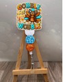 Gobble Till You Wobble Badge Pull