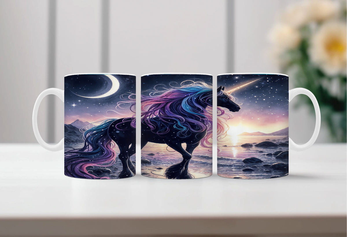 Enchanted Unicorn Mugs TheCraftNook