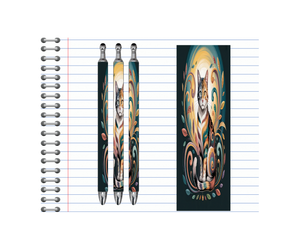 Refillable Pens, Cat Images. Write with a little whiskered charm. Multiple options and Images available. TheCraftNook