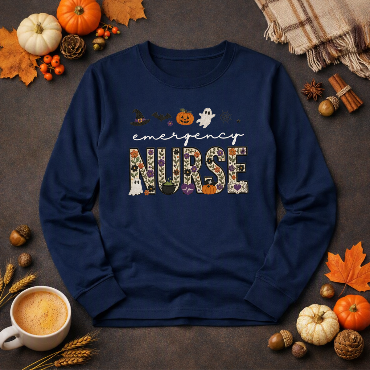 Spooky ED Long Sleeve Tee TheCraftNook