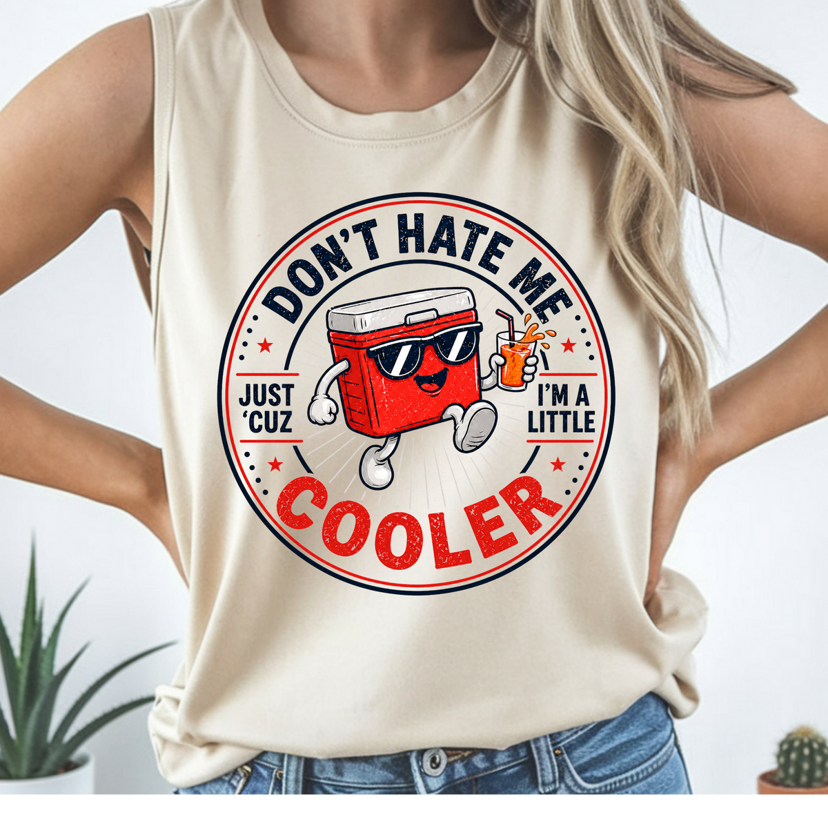 Cooler Tank – Garment-Dyed Comfort Colors Tank TheCraftNook