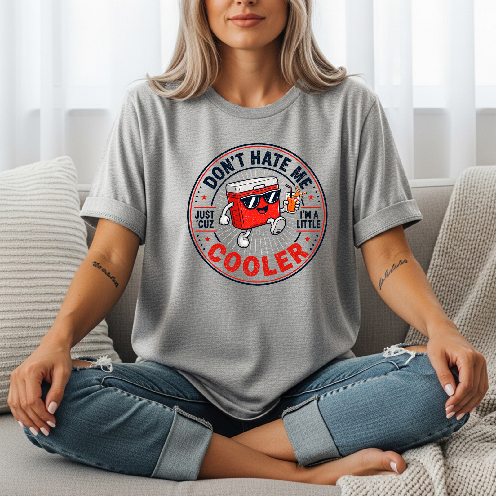 Cooler T – Soft Unisex Graphic Tee TheCraftNook
