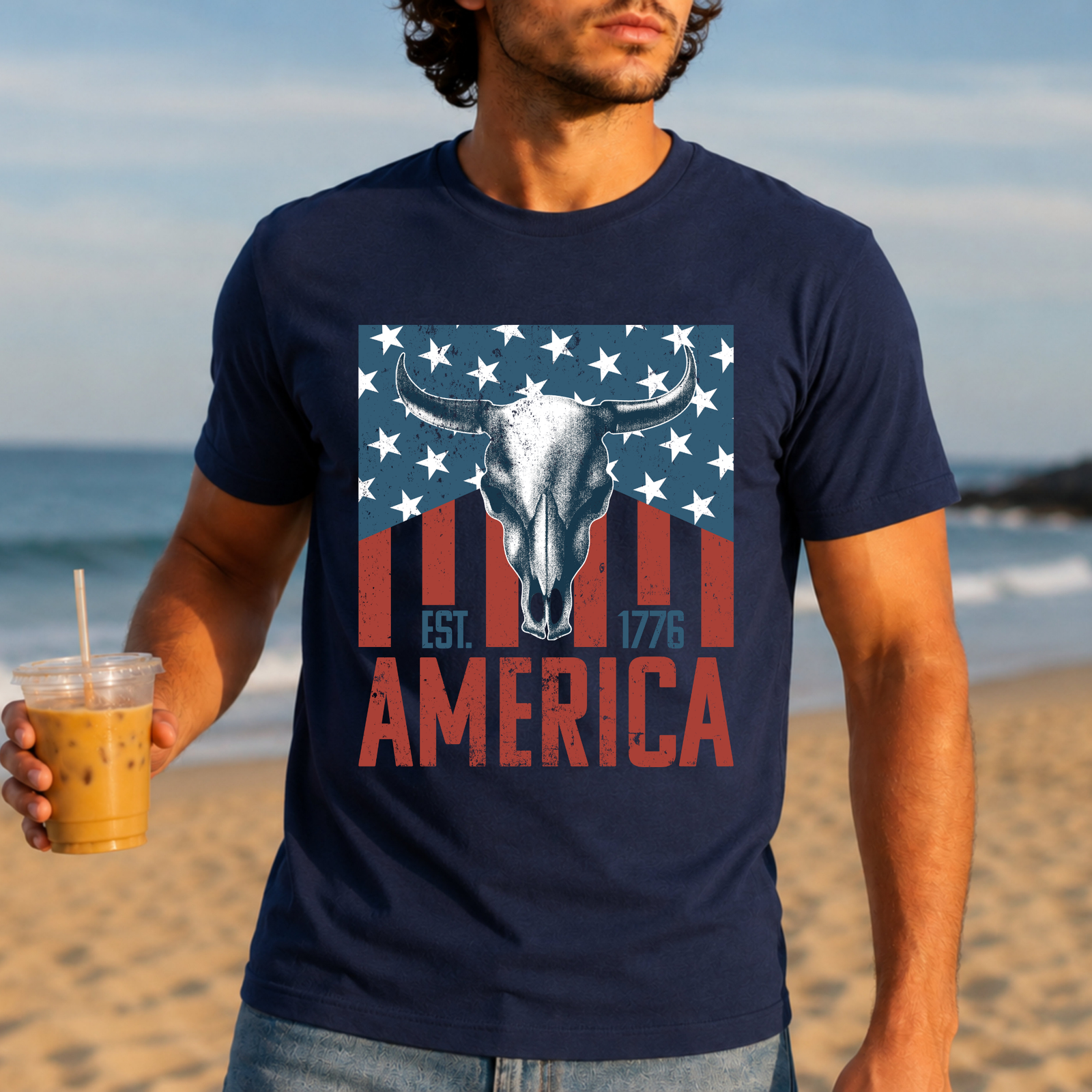 Vintage 4th tee TheCraftNook