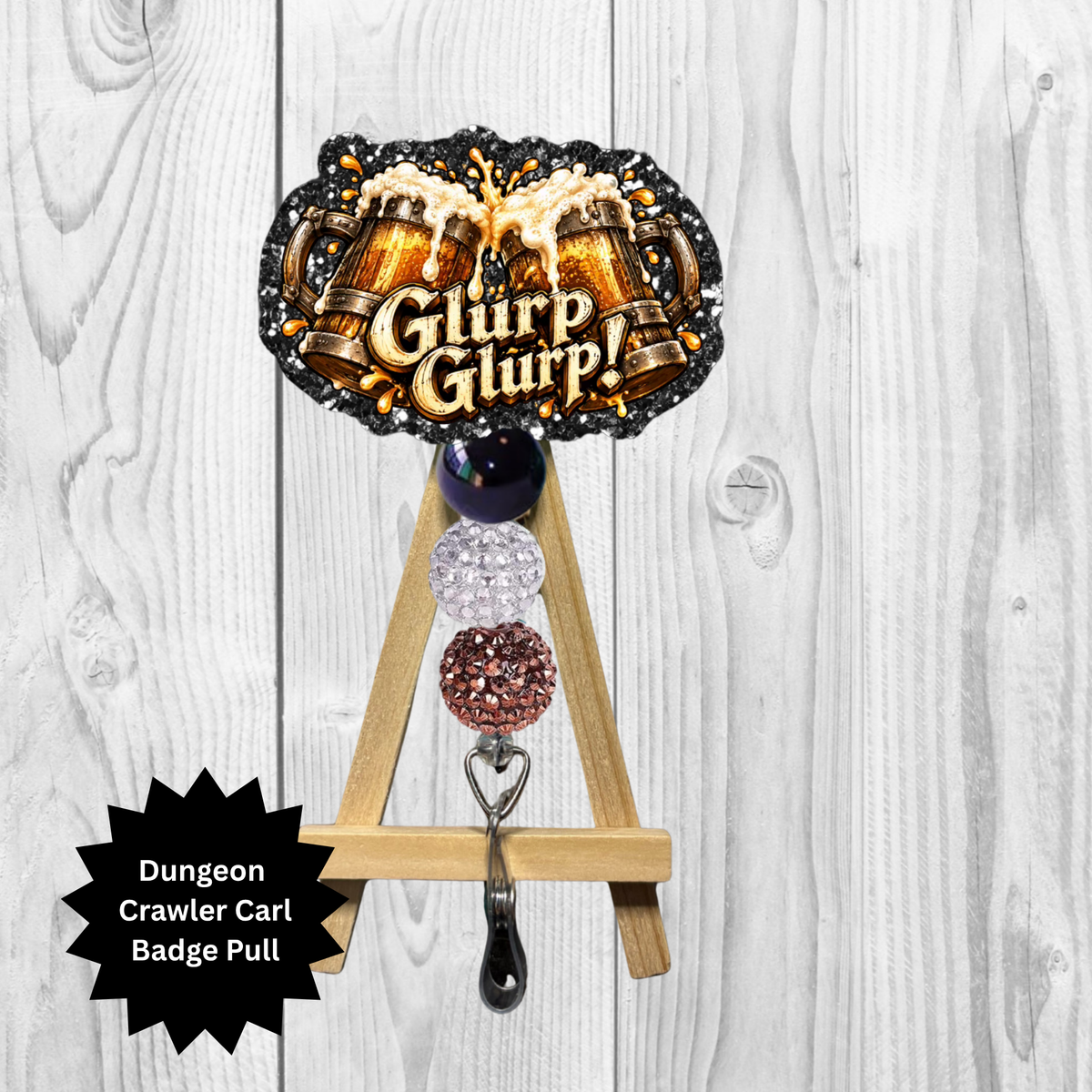DCC Glurp Glurp Badge Pull | Dungeon Crawler Carl TheCraftNook