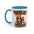 Hauntin' With My Gnomie Halloween Coffee Mug — 'Until Death and Beyond' Accent Mug