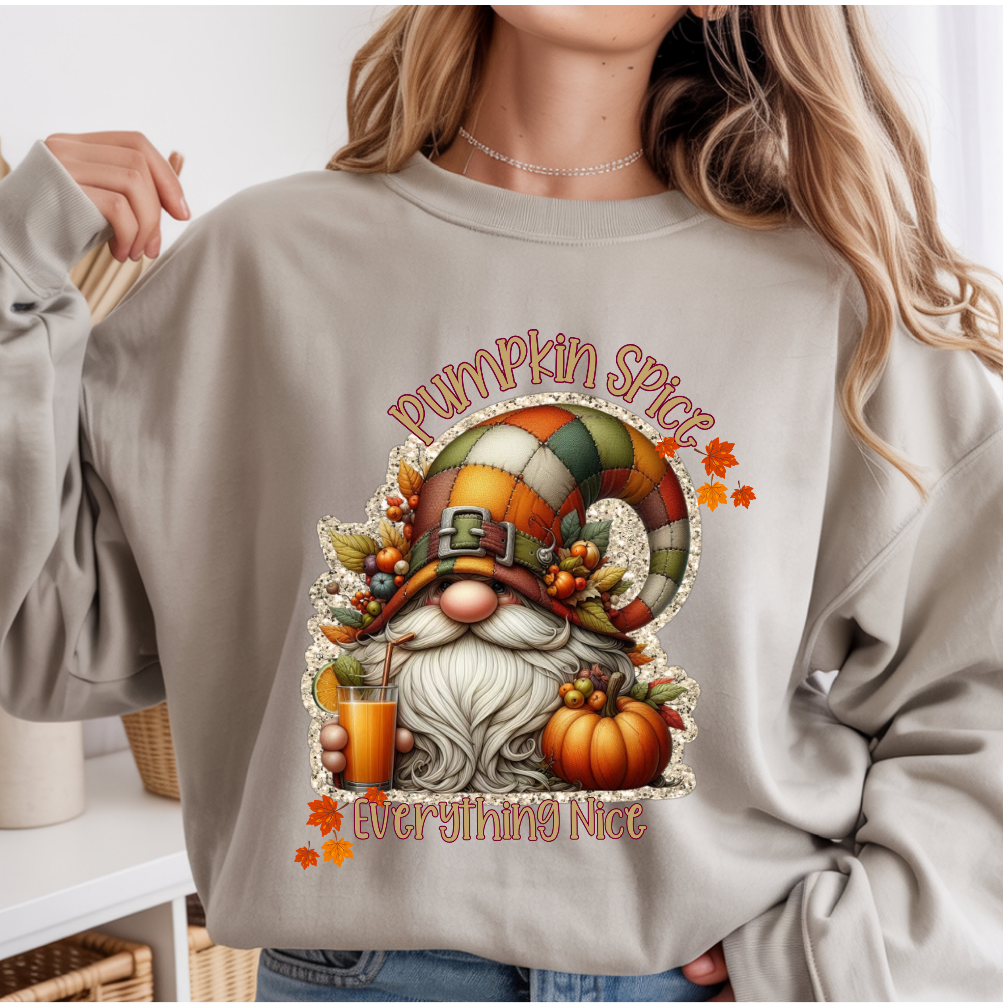 Pumpkin Spice Gnome Sweatshirt