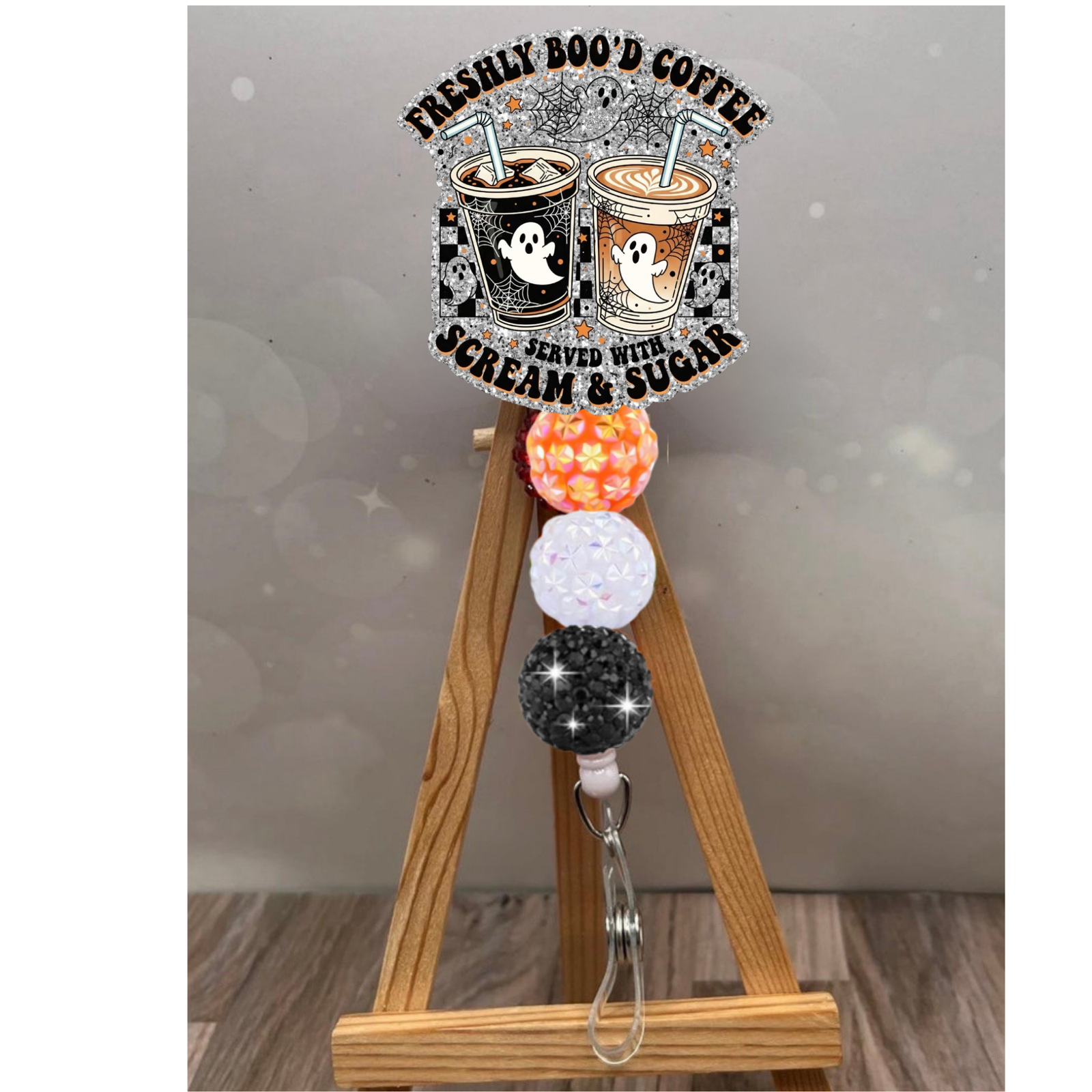 Freshly Booed Badge Pull TheCraftNook