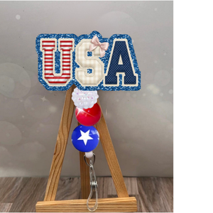 USA Badge Pull TheCraftNook