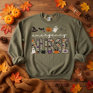 Spooky ED Sweatshirt TheCraftNook