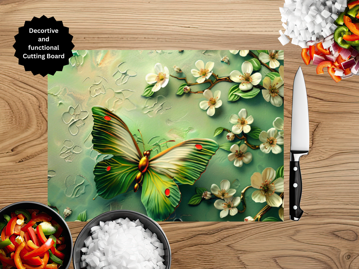 Butterfly Cutting Board TheCraftNook