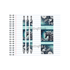 Refillable Pens, Unicorn Images multiple options and Images available. TheCraftNook